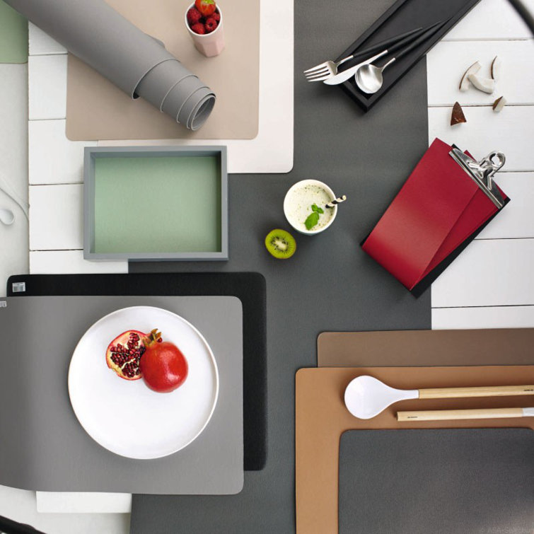 ASA Selection Leather/Faux Leather Rectangular Placemat & Reviews Wayfair